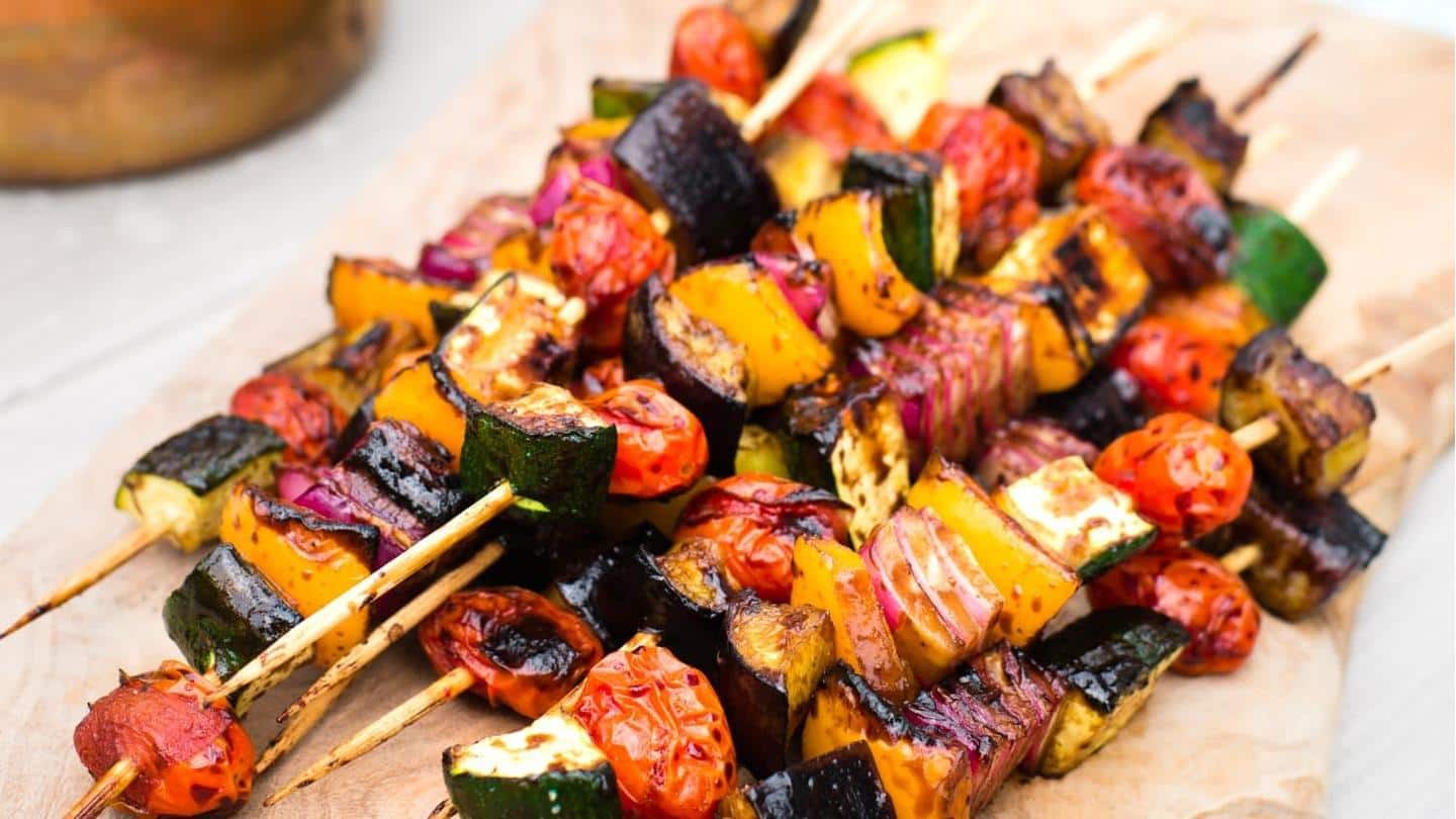 Recipe number 5: The one and only vegetable kebab Recipe number 5: The one and only vegetable kebab