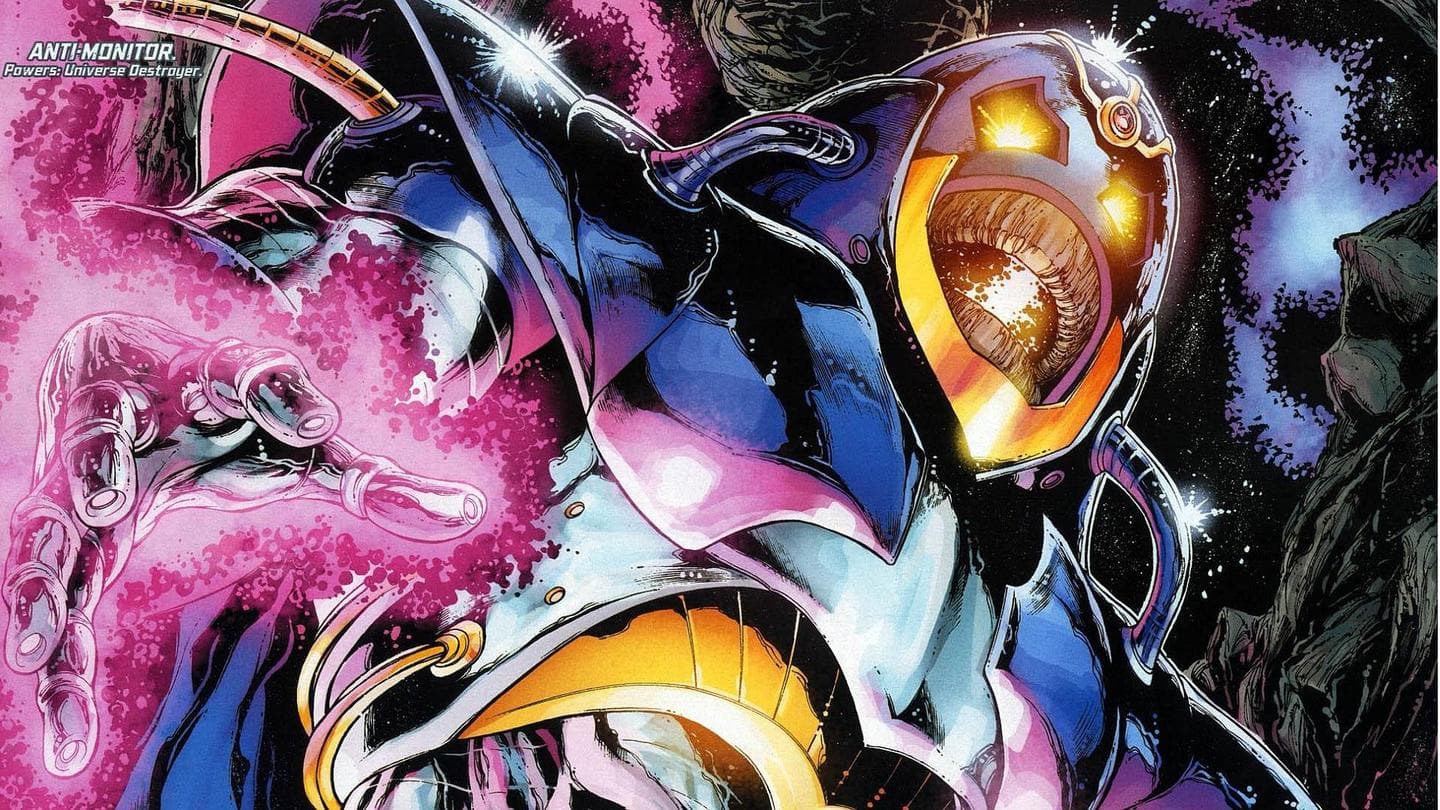 Anti-monitor: Responsible for original 'Crisis on Infinite Earths' Anti-monitor: Responsible for original 'Crisis on Infinite Earths'