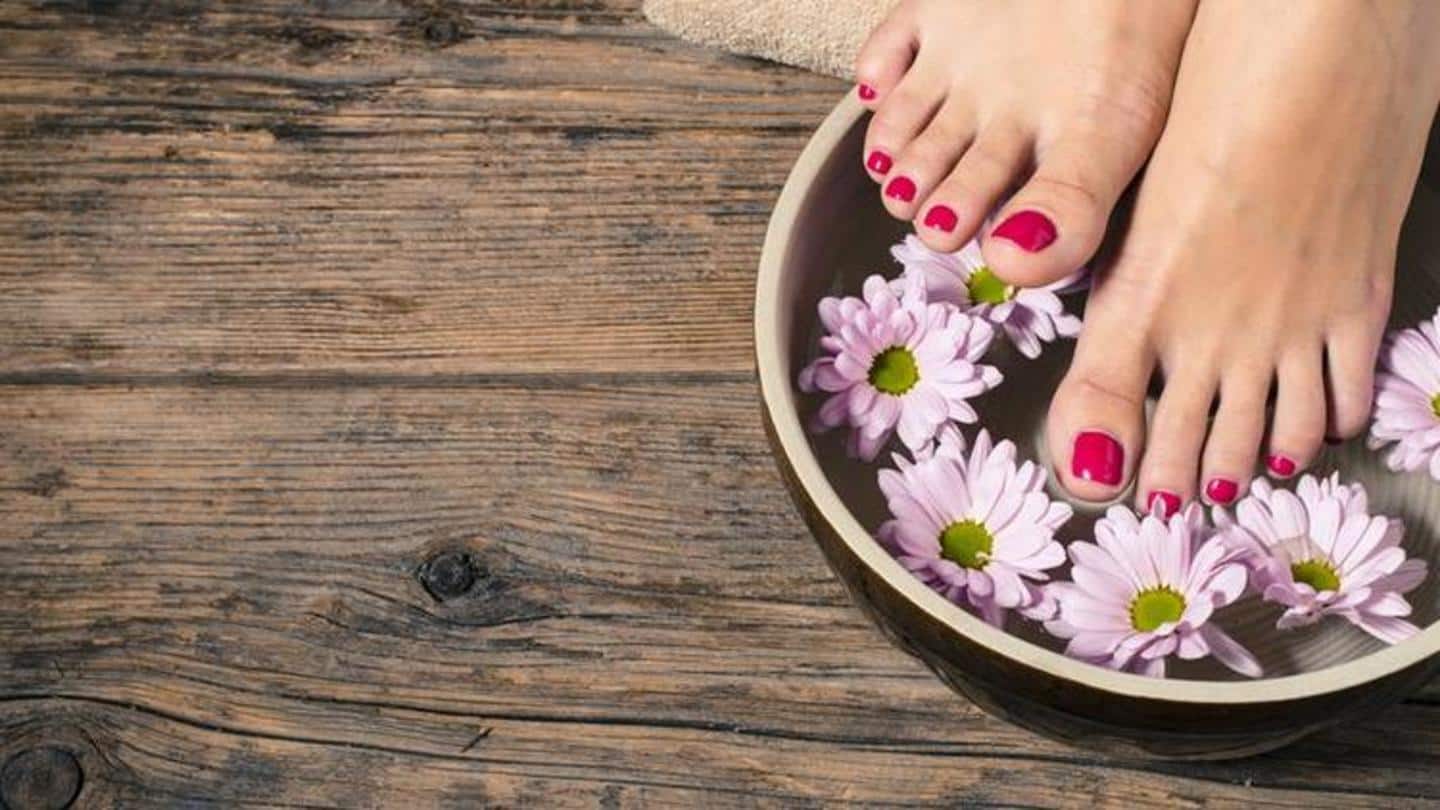 How you can take care of your feet at home