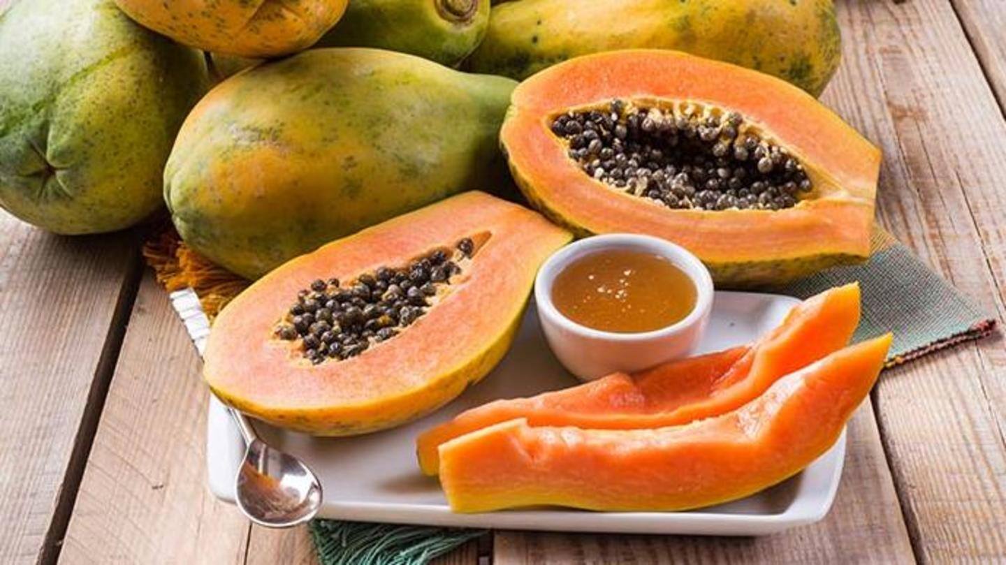 Multani mitti and papaya face pack: Add some honey too Multani mitti and papaya face pack: Add some honey too