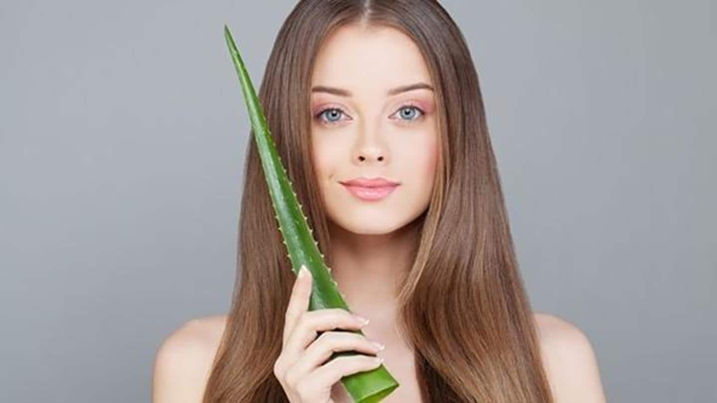 5 aloe vera-based DIY masks for healthy hair 5 aloe vera-based DIY masks for healthy hair