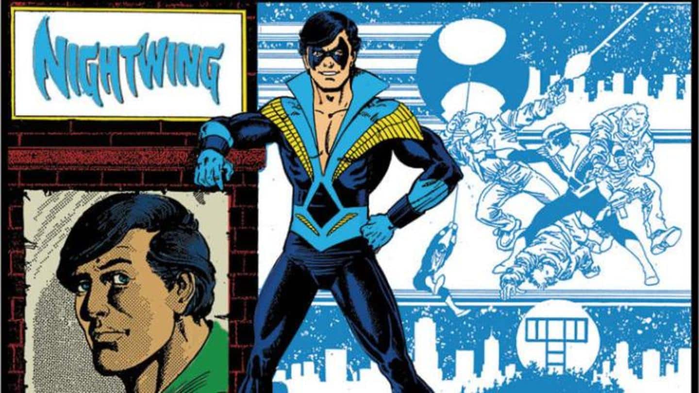 Grayson becomes Nightwing in 'The Judas Contract' Grayson becomes Nightwing in 'The Judas Contract'