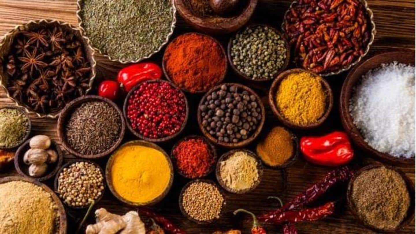 Seven main spices of Indian cooking, and their uses