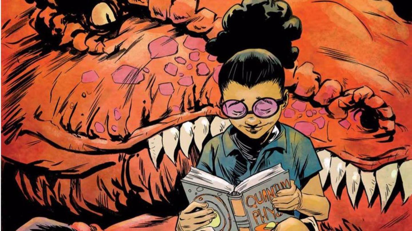 Lunella Lafayette or Moon Girl is a Human-Inhuman hybrid Lunella Lafayette or Moon Girl is a Human-Inhuman hybrid