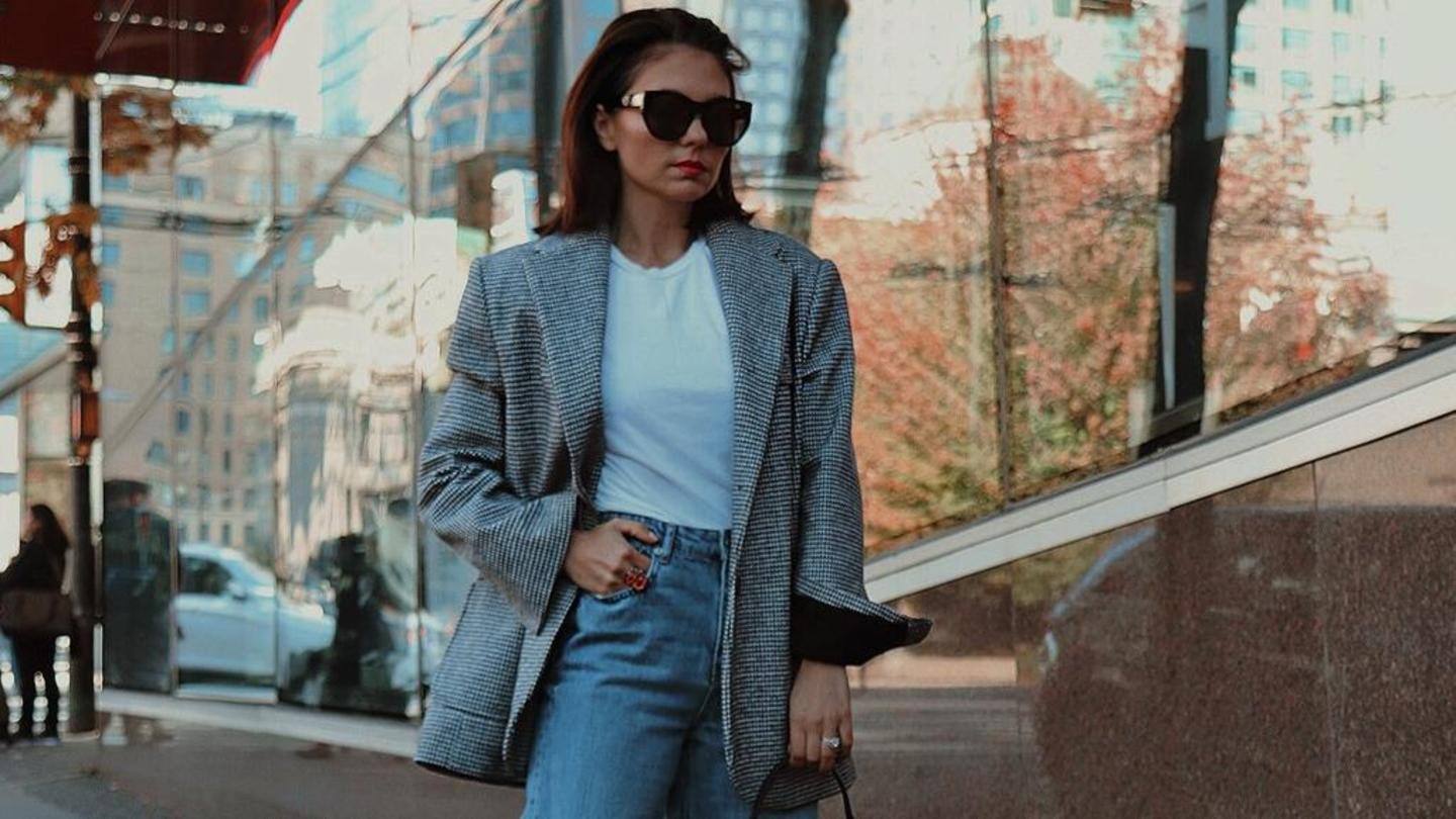 Oversized blazers have gone from boring to chic Oversized blazers have gone from boring to chic