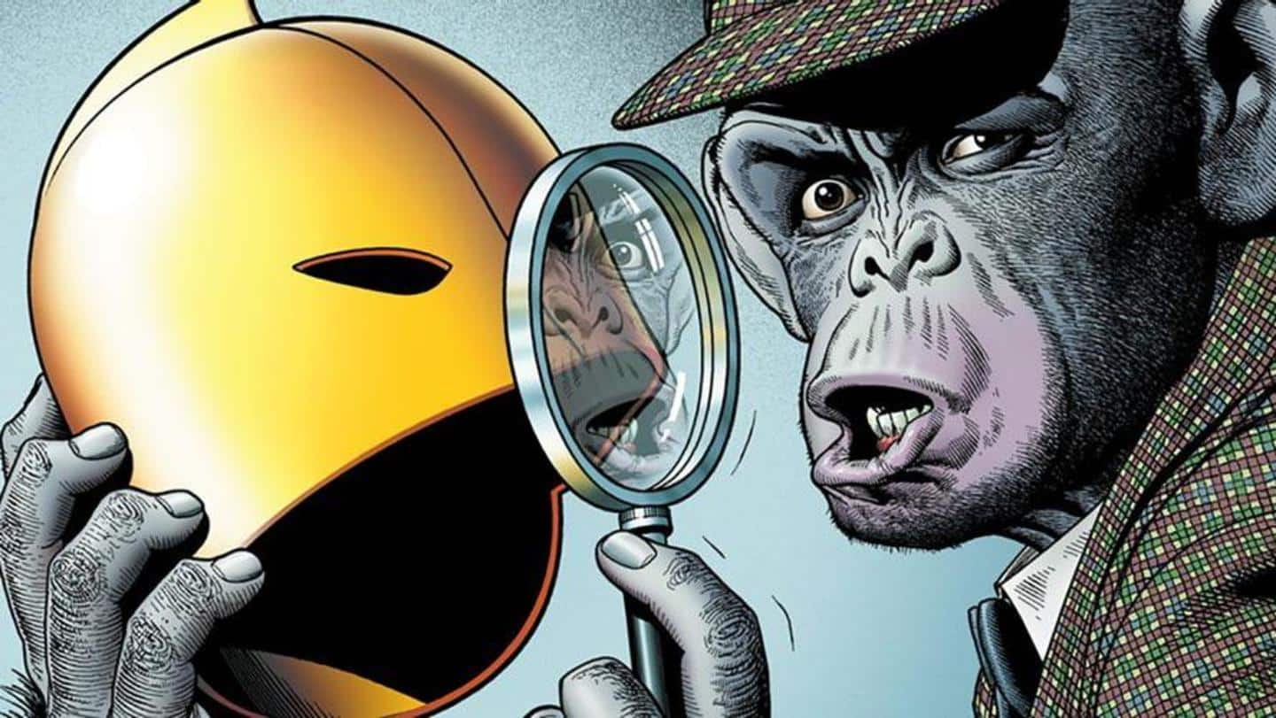 Detective Chimp is a respected member of Justice League Dark Detective Chimp is a respected member of Justice League Dark