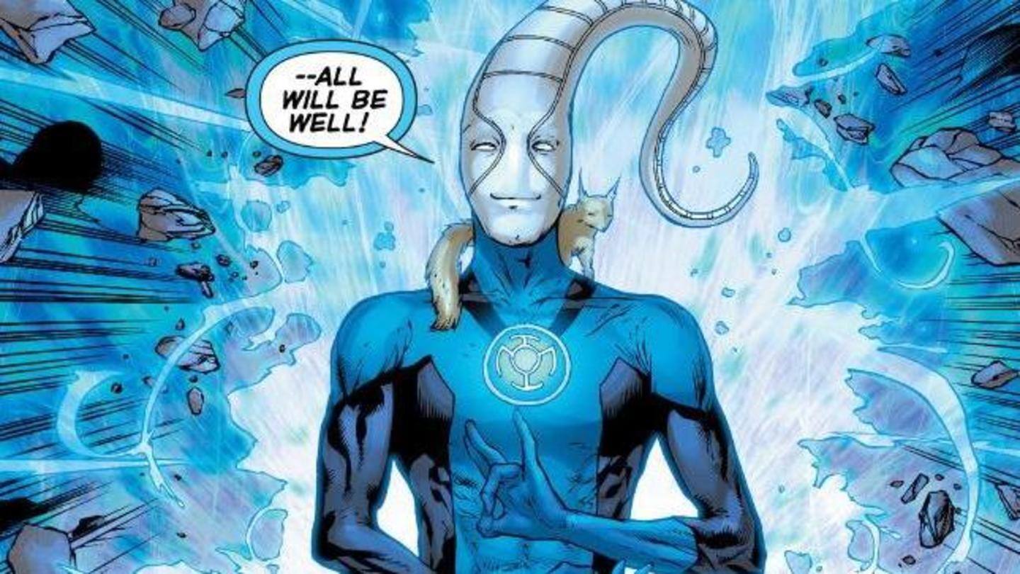 Blue Lanterns are the literal beacon of hope Blue Lanterns are the literal beacon of hope