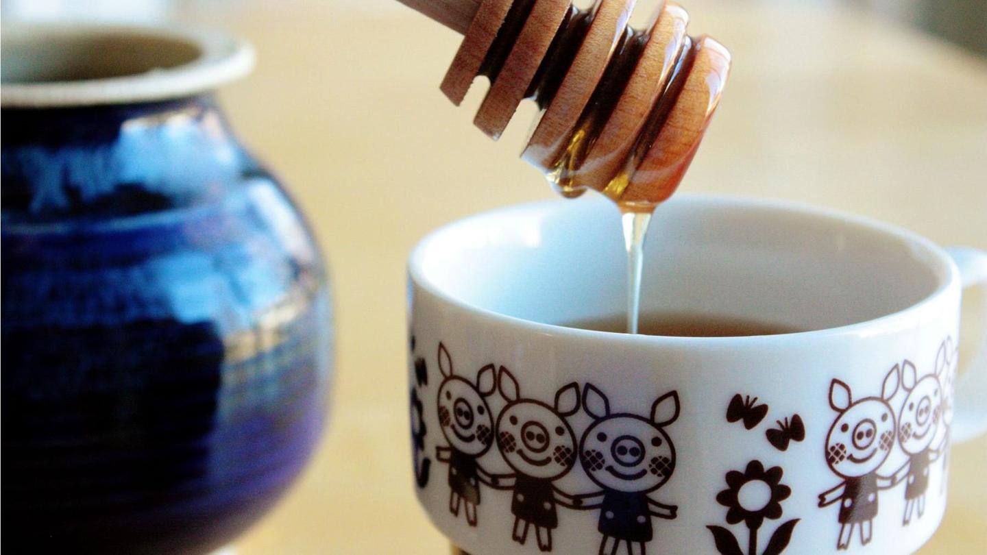 Honey is good for your immunity and sore throat Honey is good for your immunity and sore throat