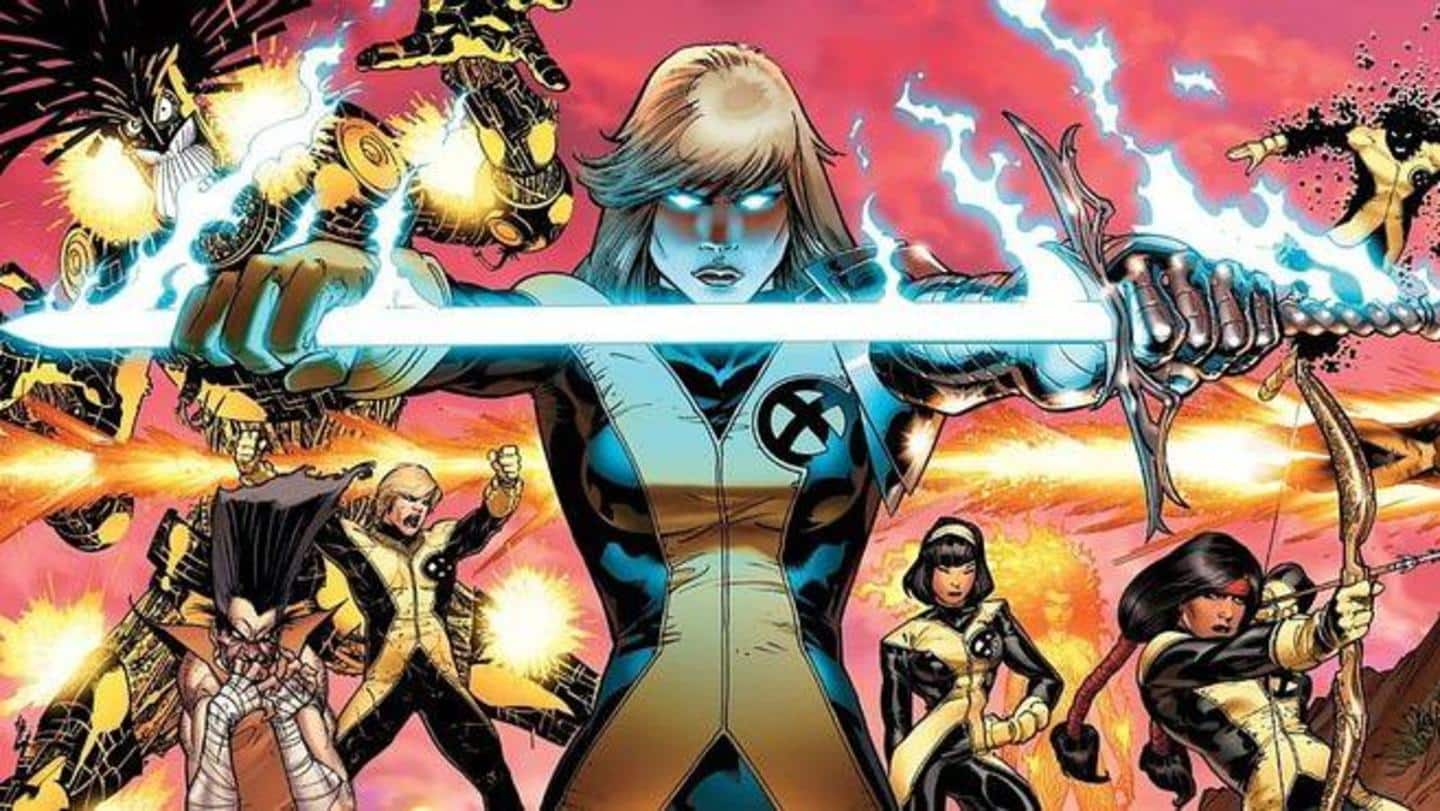 Magik's Soulsword is a powerful offensive and defensive weapon Magik's Soulsword is a powerful offensive and defensive weapon