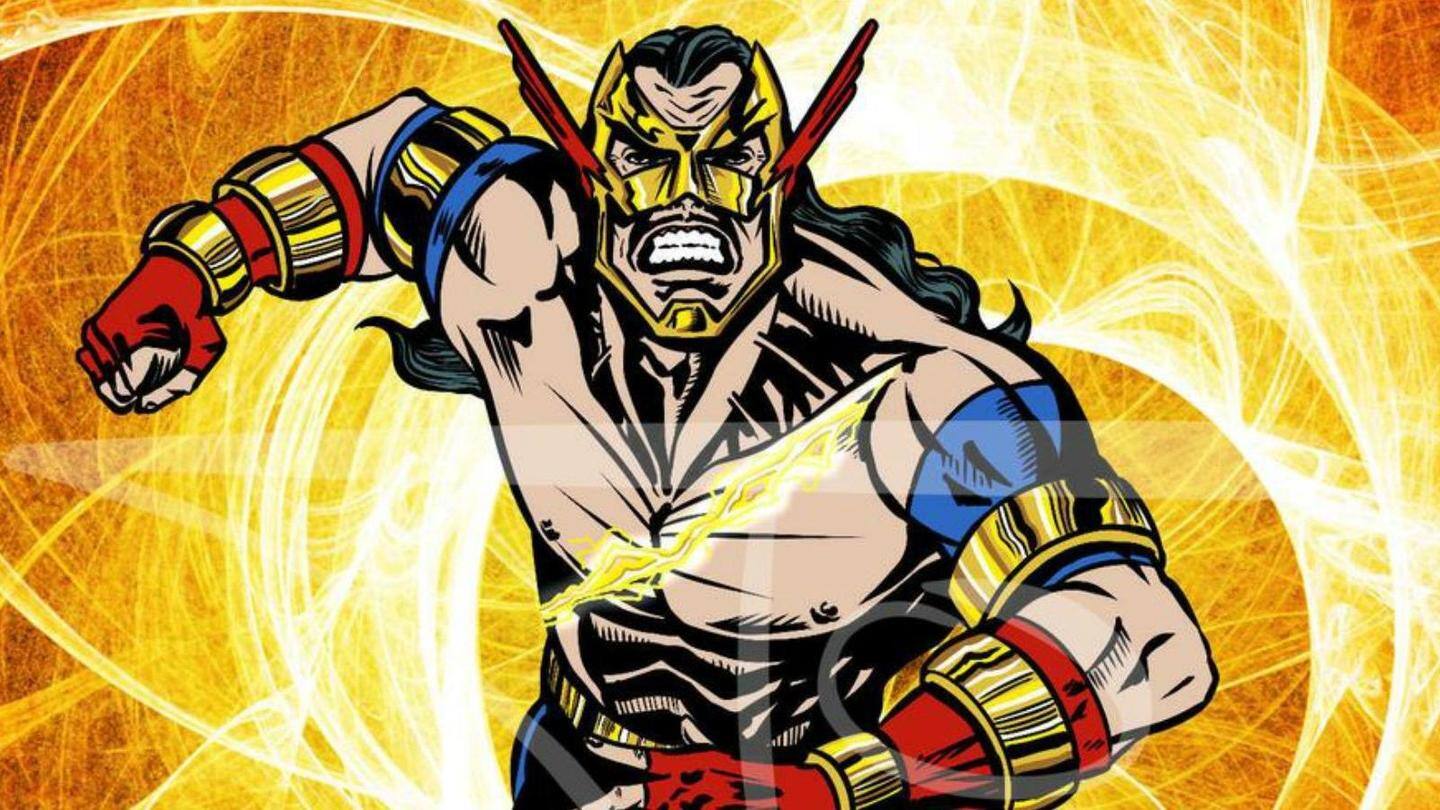 With his God-like powers, Savitar goes against all the speedsters With his God-like powers, Savitar goes against all the speedsters