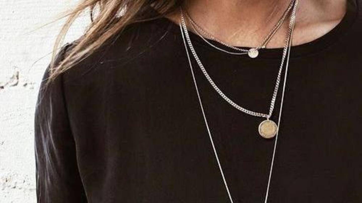 The perfect accessory for every black t-shirt look The perfect accessory for every black t-shirt look