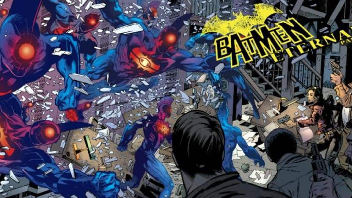 He actions led to the creation of the superhuman-killing OMACs He actions led to the creation of the superhuman-killing OMACs