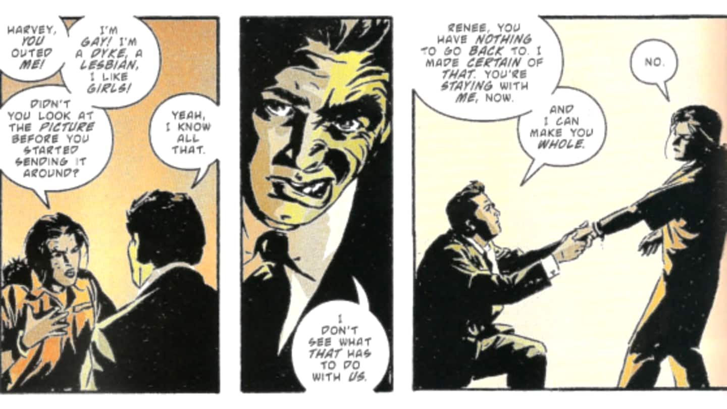 After getting rejected by her, Two-Face almost ruined her life After getting rejected by her, Two-Face almost ruined her life