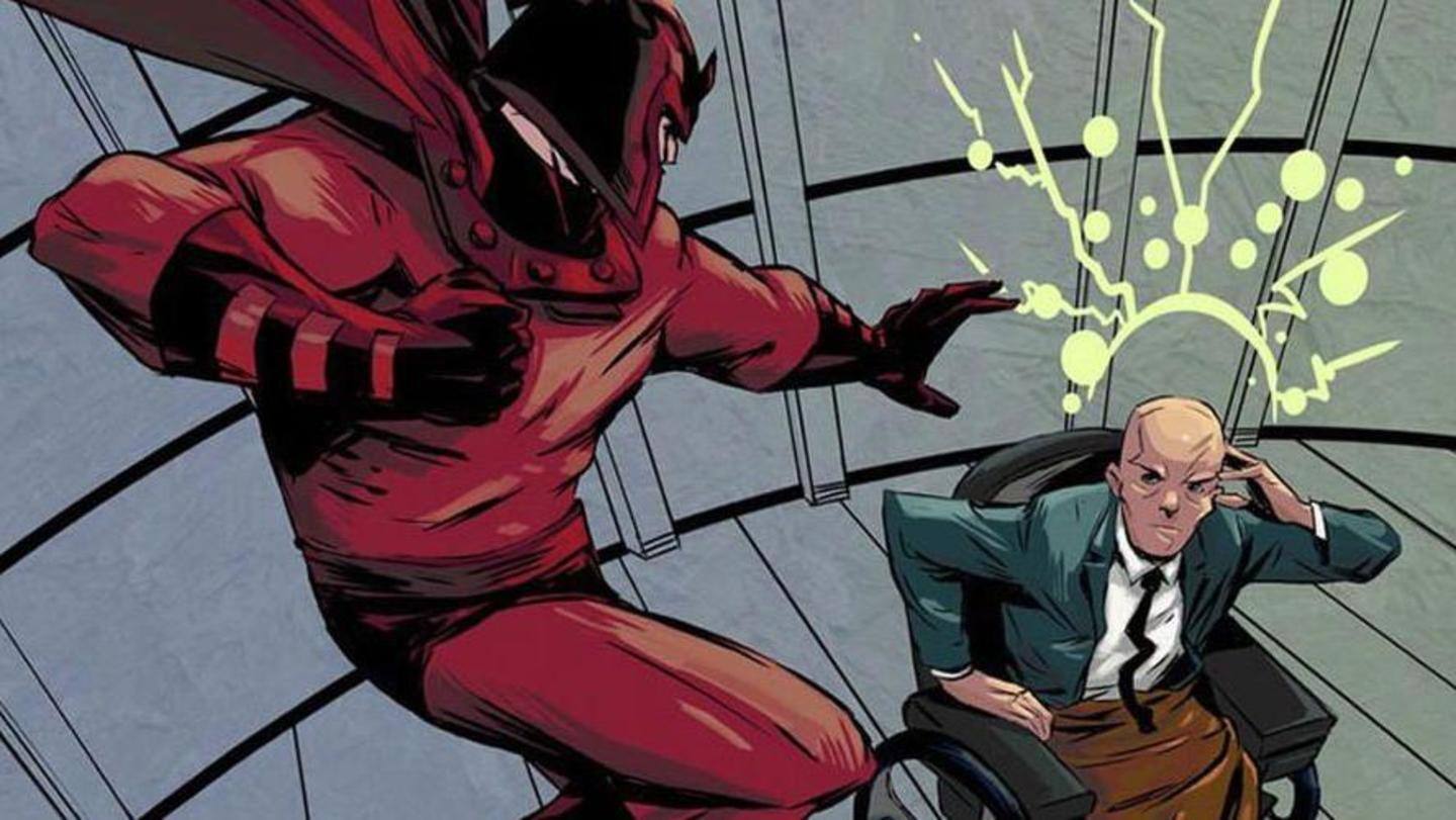 Xavier builds a school, Magneto wages a war against humanity Xavier builds a school, Magneto wages a war against humanity