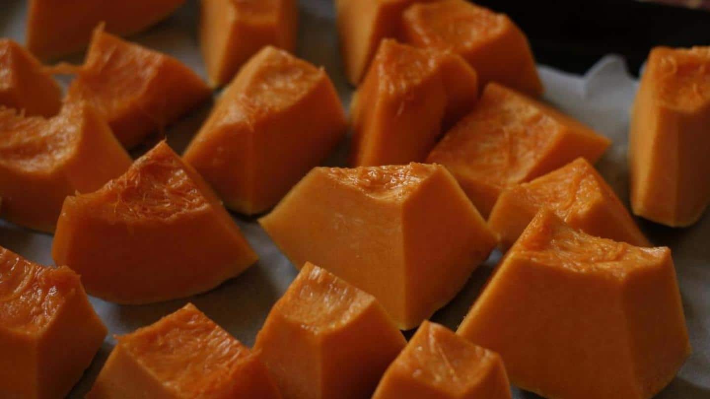 Pumpkin and coconut oil mask is loaded with vitamins Pumpkin and coconut oil mask is loaded with vitamins