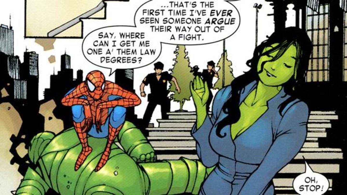 Jennifer Walters is one of Marvel's most skilled attorneys Jennifer Walters is one of Marvel's most skilled attorneys