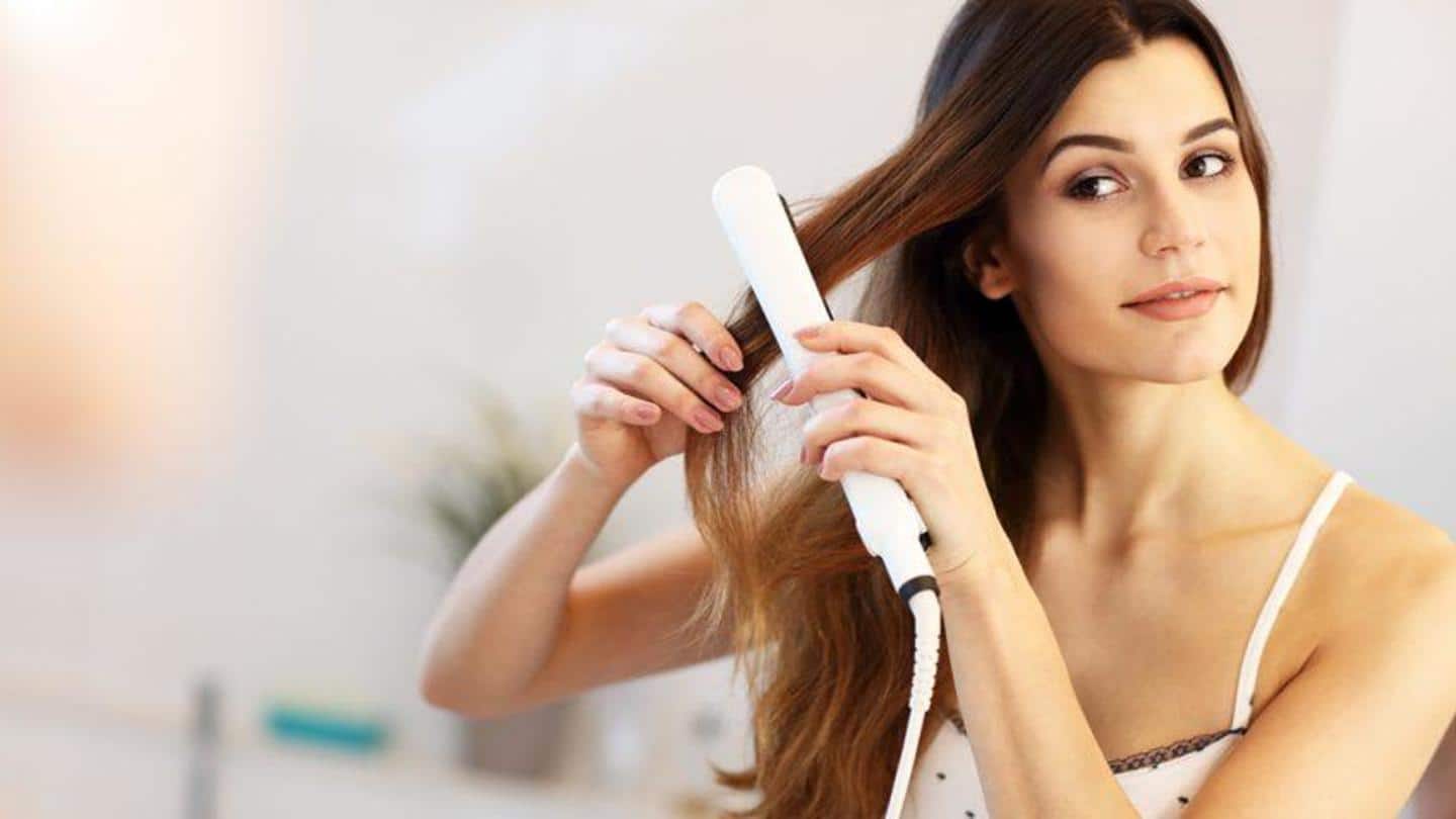 Set your hair styling products on a cool setting Set your hair styling products on a cool setting