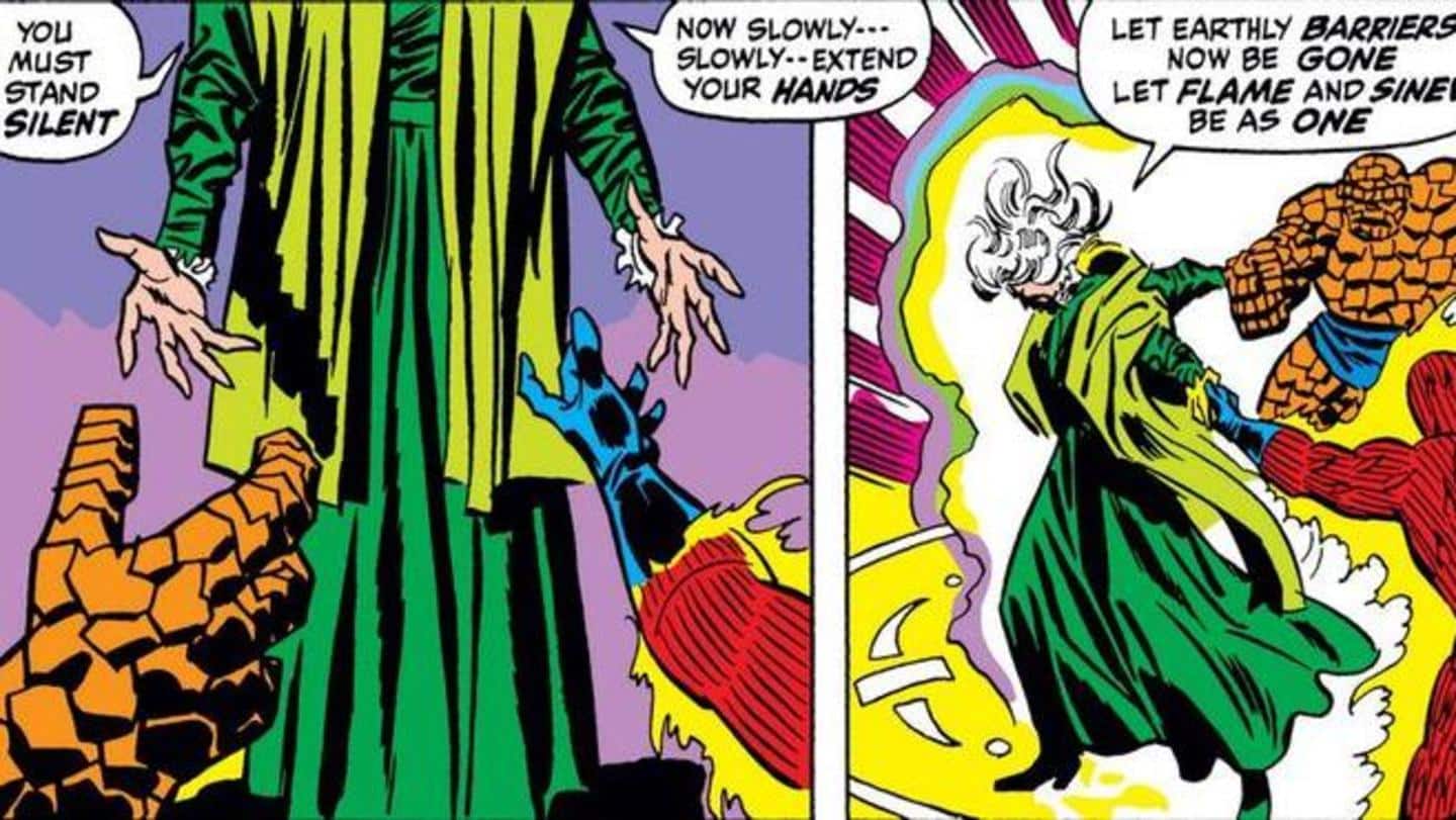 Her powerful magical abilities: Create illusions, move objects, project force-fields Her powerful magical abilities: Create illusions, move objects, project force-fields