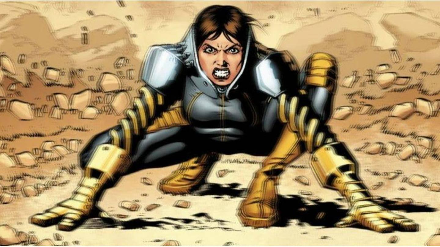 Quake is a skilled S.H.I.E.L.D. agent with earth-shaking superpowers Quake is a skilled S.H.I.E.L.D. agent with earth-shaking superpowers