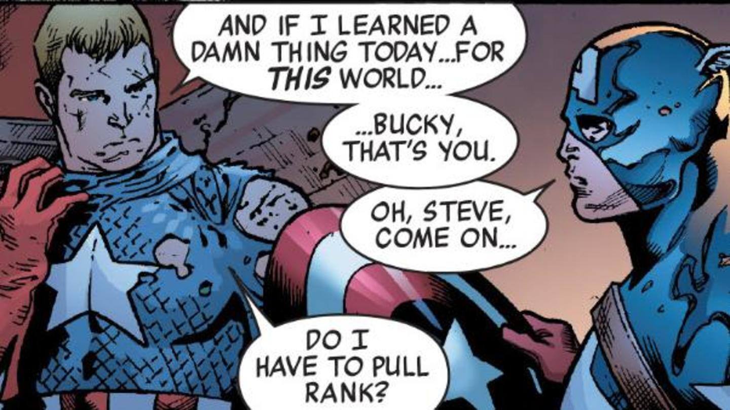 Steve Rogers and Bucky Barnes: Friends for almost 80 years! Steve Rogers and Bucky Barnes: Friends for almost 80 years!