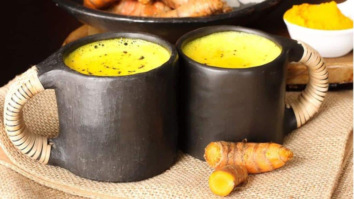 Turmeric milk is a common remedy for all cold-related problems Turmeric milk is a common remedy for all cold-related problems