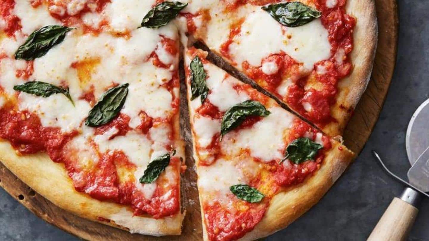 In mood for margherita pizza? Make one at home