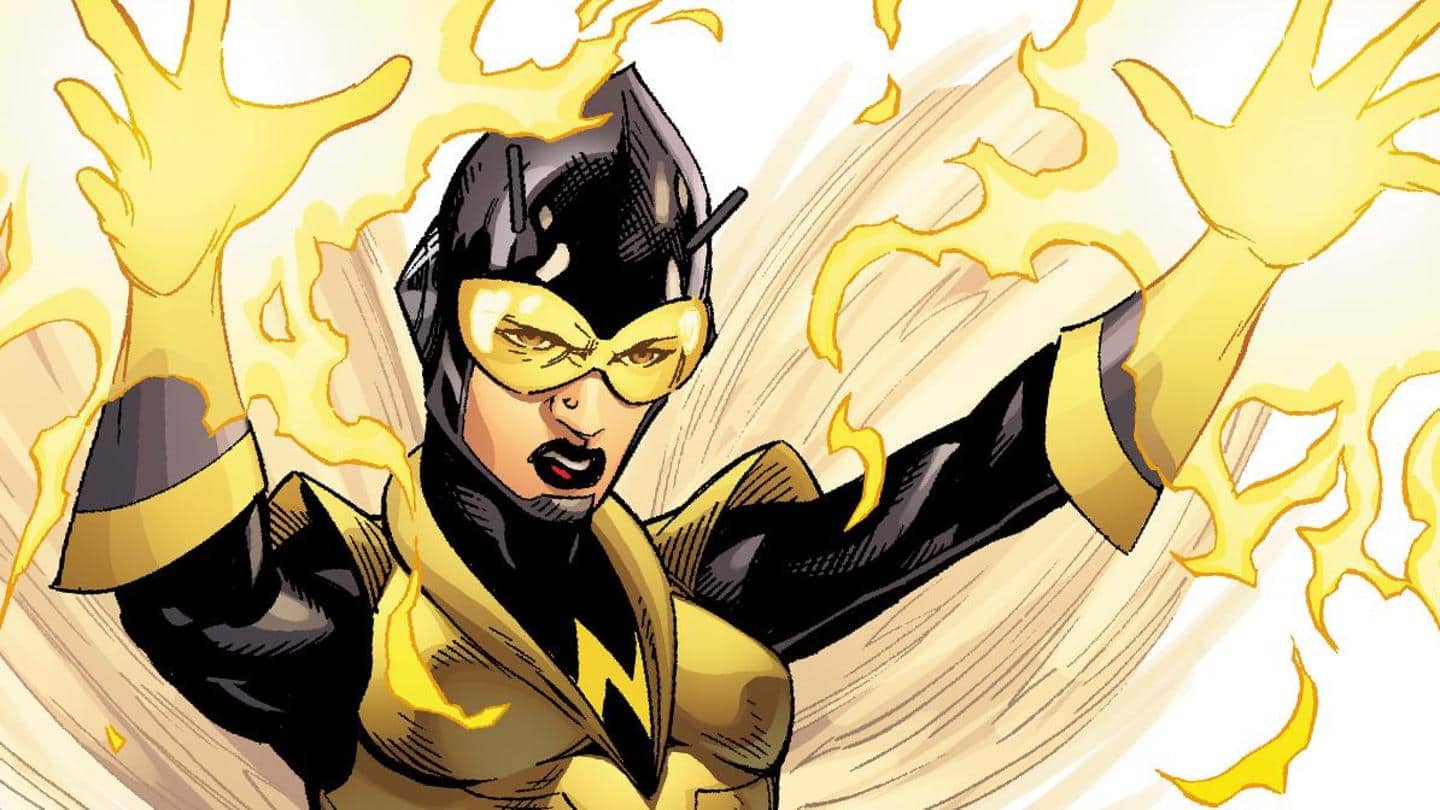 Wasp: Janet van Dyne named the group, founded the Avengers Wasp: Janet van Dyne named the group, founded the Avengers