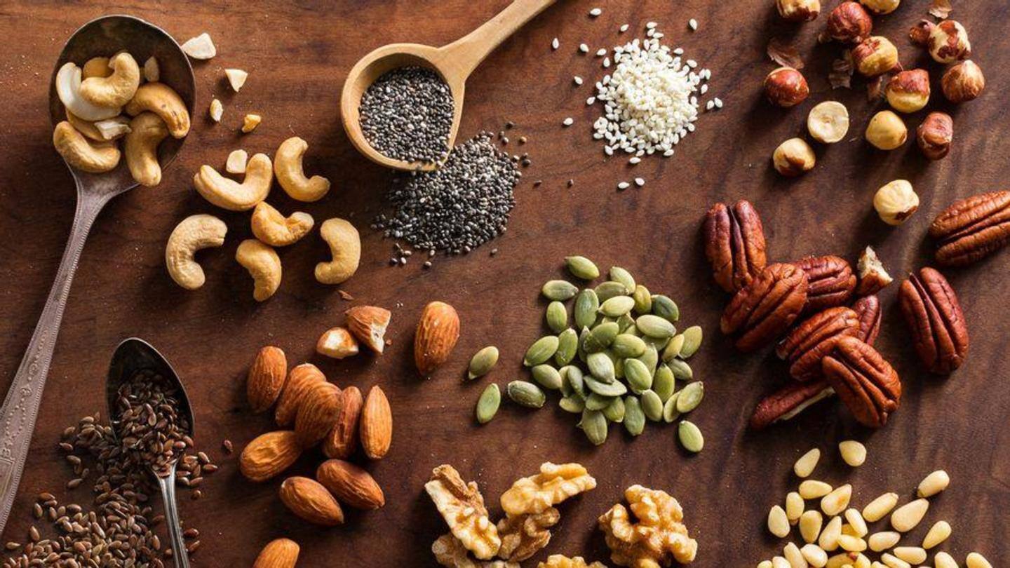 Consume nuts and seeds Consume nuts and seeds