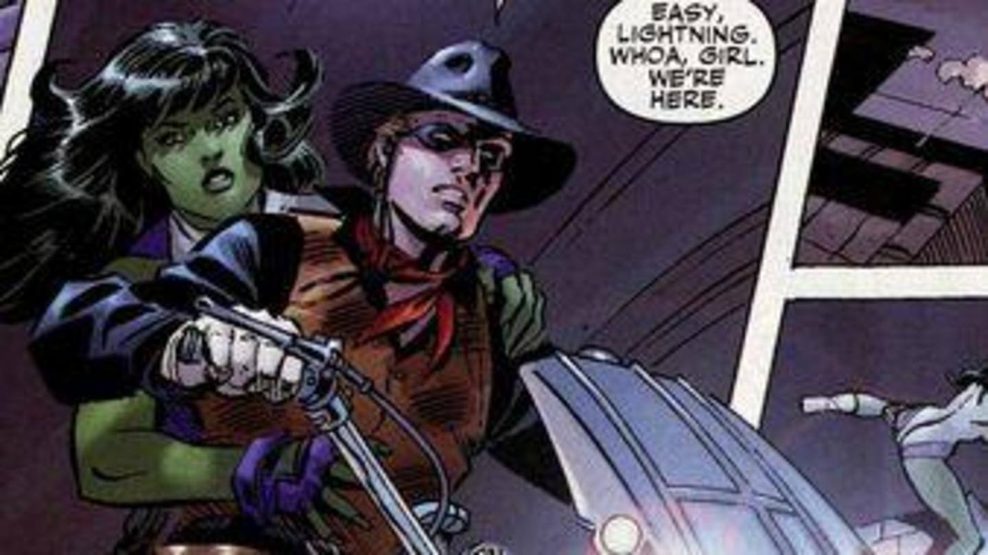Two-Gun Kid was a lawyer-turned-crimefighter Two-Gun Kid was a lawyer-turned-crimefighter
