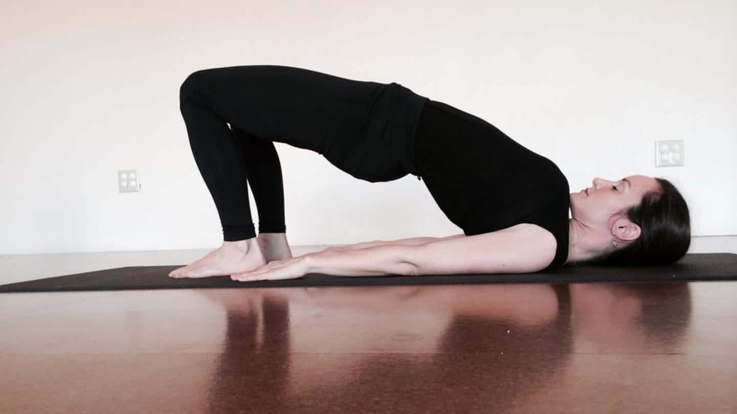 Setu Bandhasana, or the Bridge Pose Setu Bandhasana, or the Bridge Pose