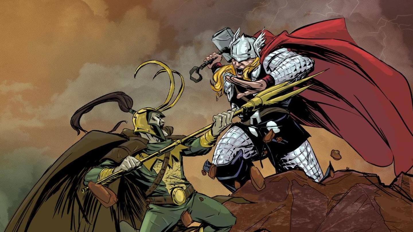 The sibling rivalry between Thor and Loki is extraordinary The sibling rivalry between Thor and Loki is extraordinary