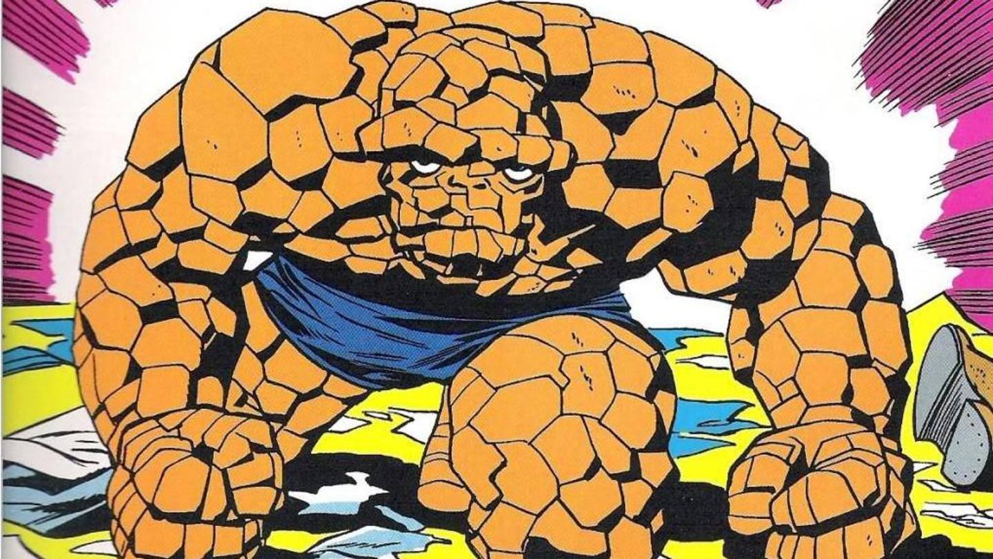 The Thing's rock form doesn't let him age The Thing's rock form doesn't let him age