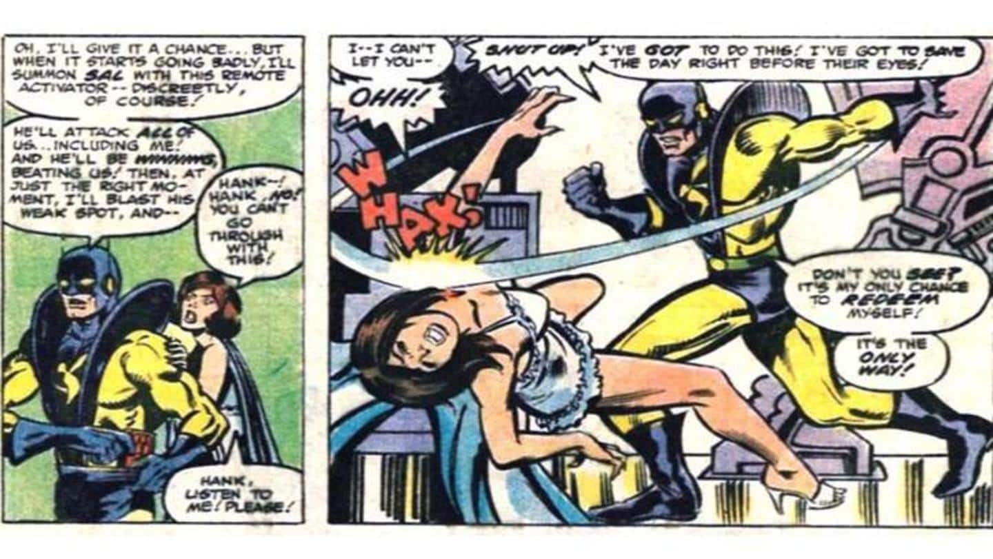 His entire relationship with Janet Van Dyne was extremely toxic His entire relationship with Janet Van Dyne was extremely toxic