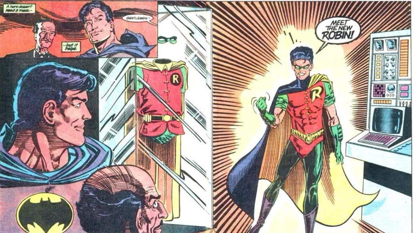 He became the third Robin after Jason Todd's death He became the third Robin after Jason Todd's death