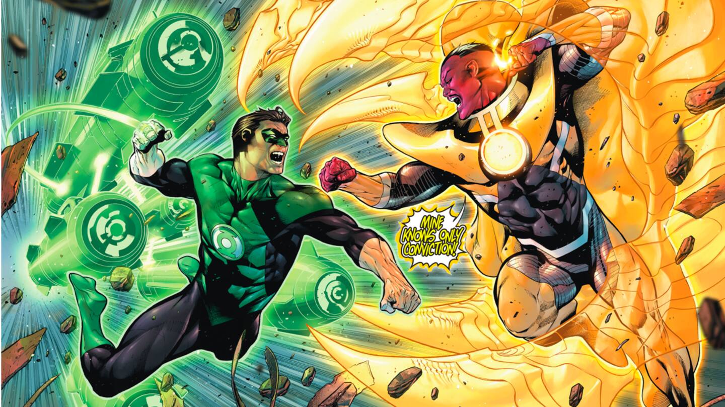 Sinestro trained Hal Jordan, but also became his biggest enemy Sinestro trained Hal Jordan, but also became his biggest enemy