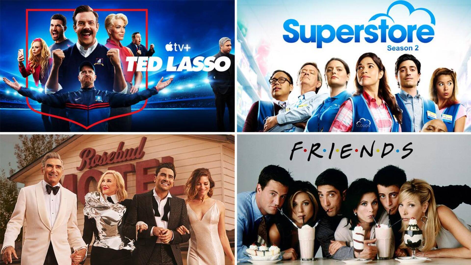 'Ted Lasso' to 'F.R.I.E.N.D.S': Feel-good shows to binge-watch