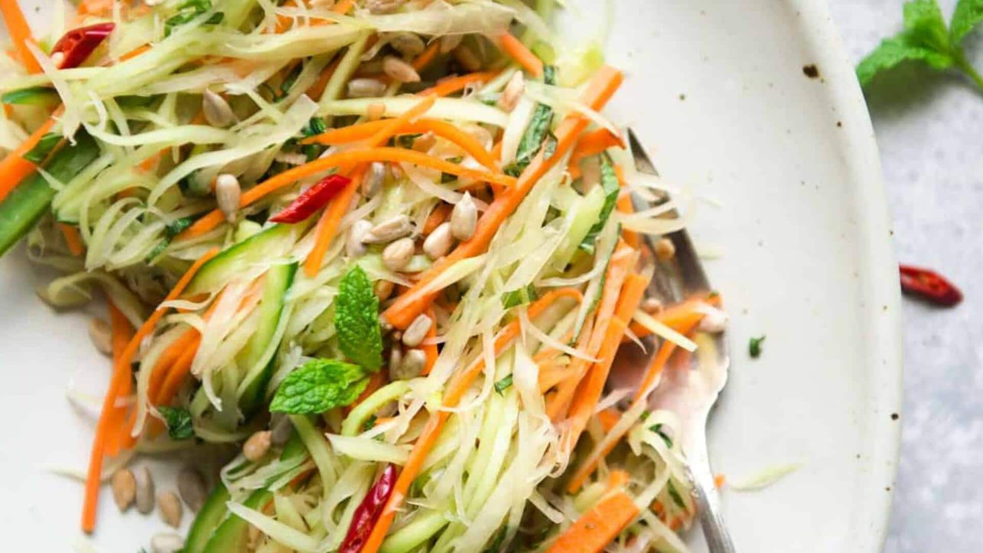 Thai green papaya salad: A vegetarian guide