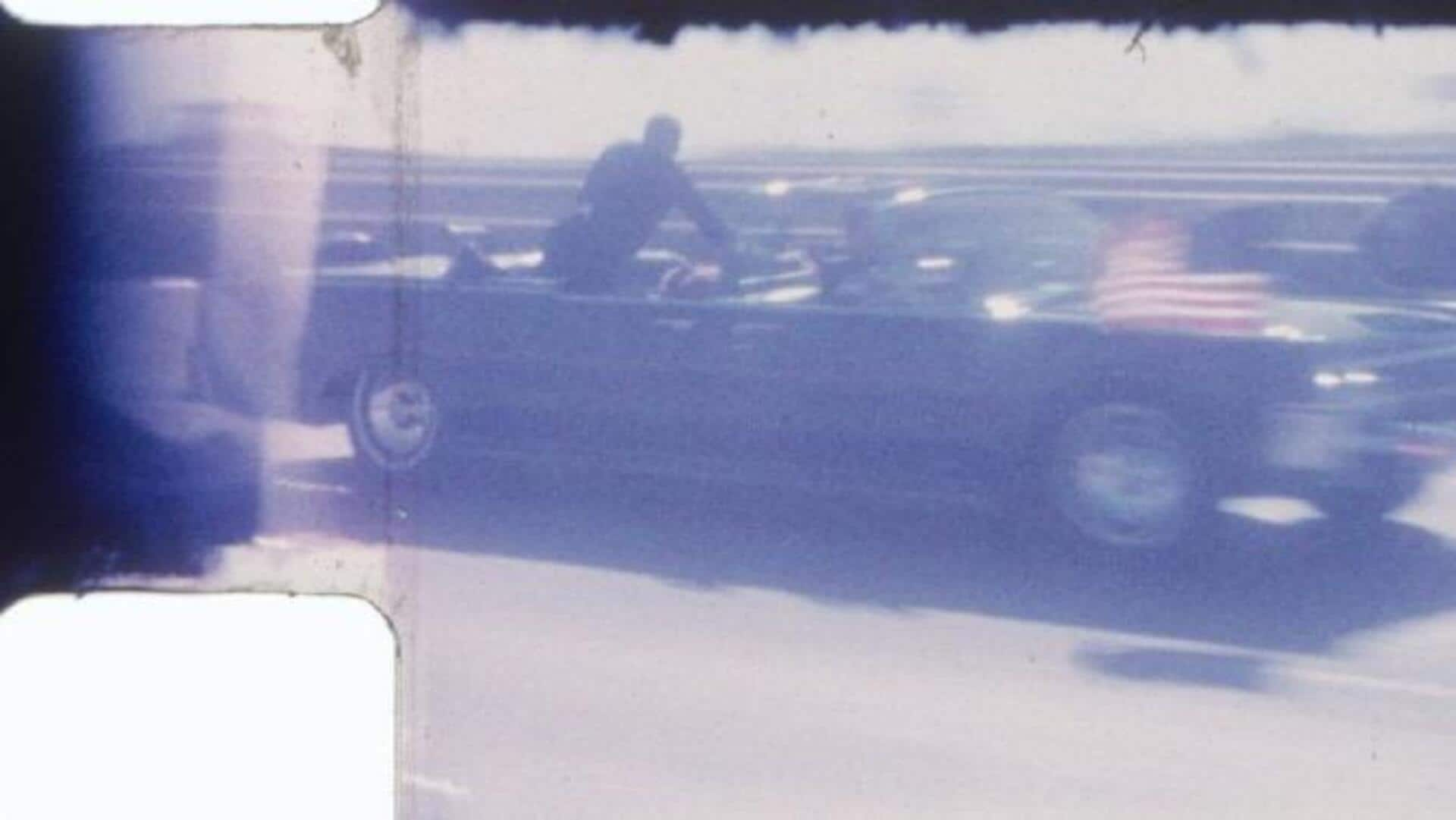 Never-before-seen footage of JFK's motorcade post-assassination auctioned for ₹1.15cr