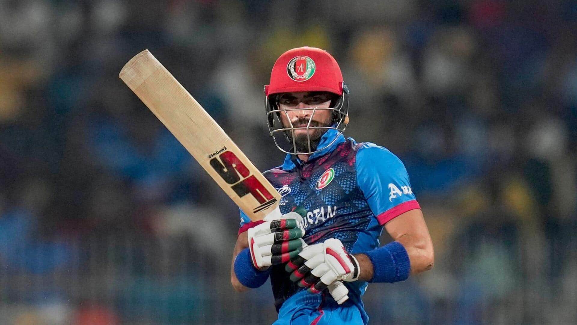 1st T20I: Afghanistan's Ibrahim Zadran hammers career-best 87* vs WI 