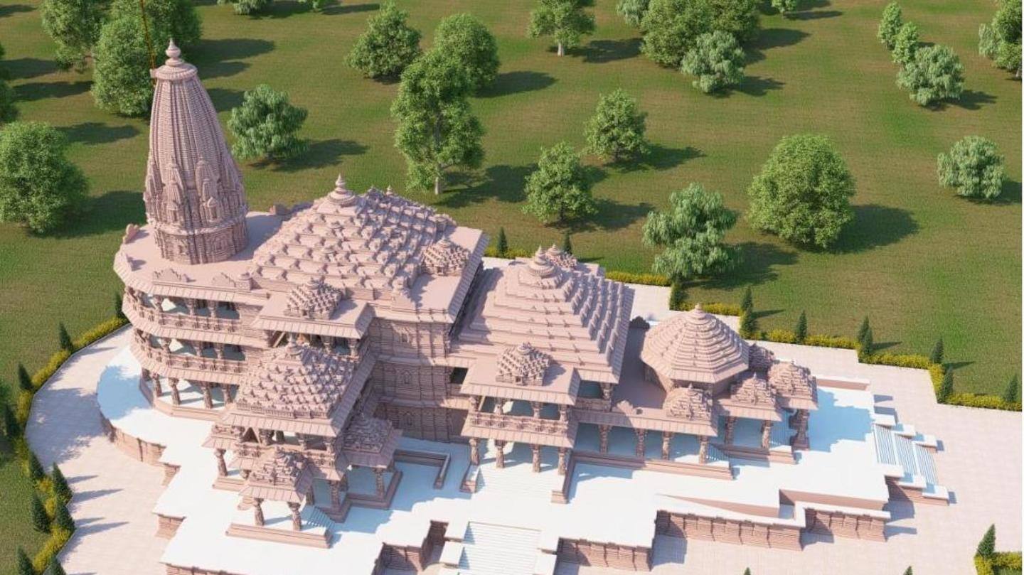 Background: Ayodhya is decked up for the bhoomi pujan Background: Ayodhya is decked up for the bhoomi pujan