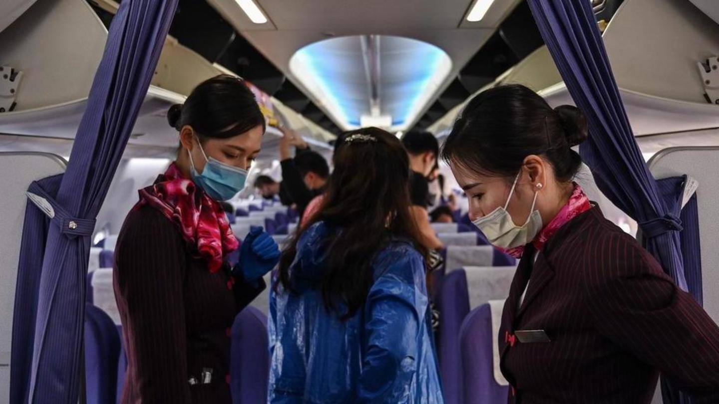 Period for suspension would depend on cabin crew's assessment Period for suspension would depend on cabin crew's assessment