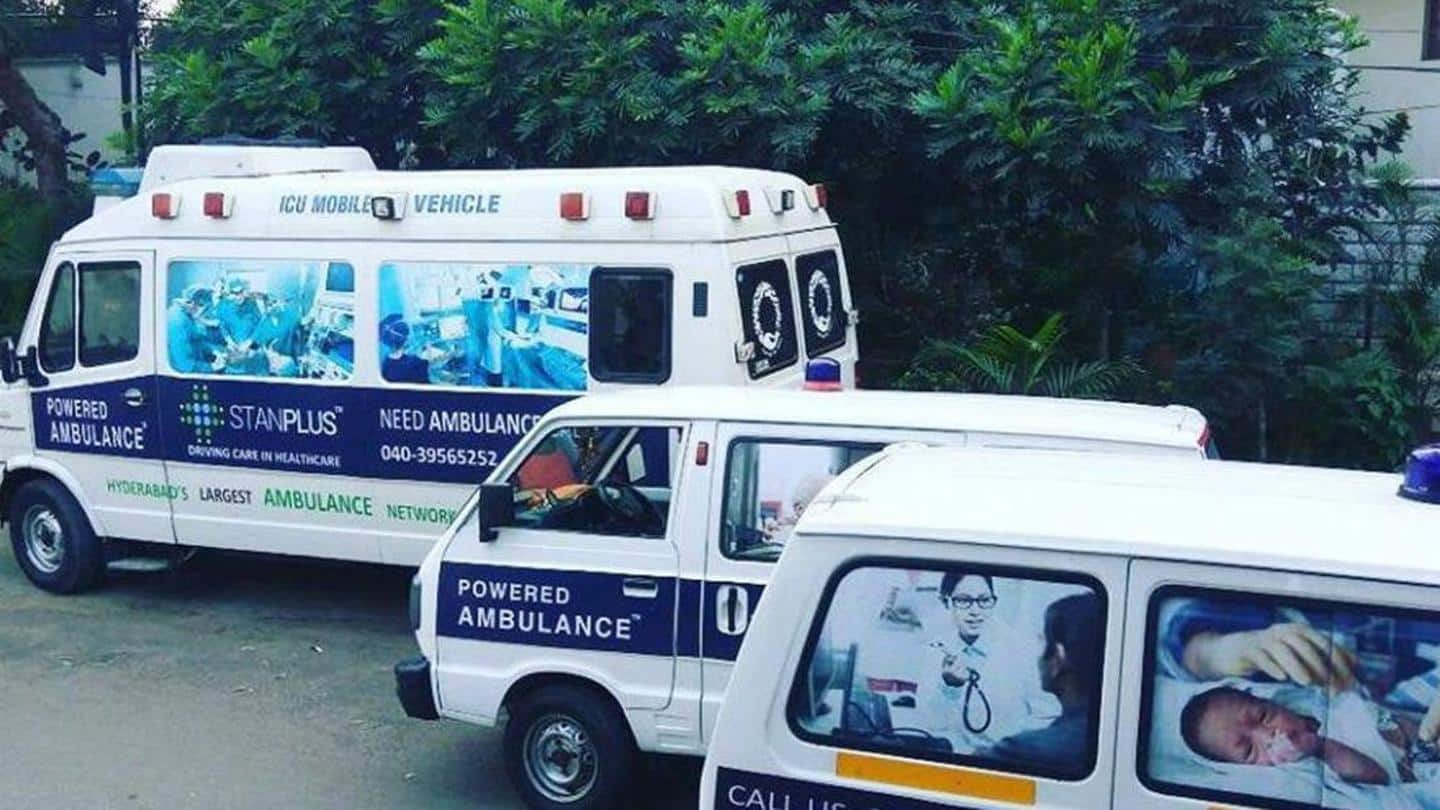 Ambulance services started in 2017, 10,000+ coronavirus patients were helped Ambulance services started in 2017, 10,000+ coronavirus patients were helped