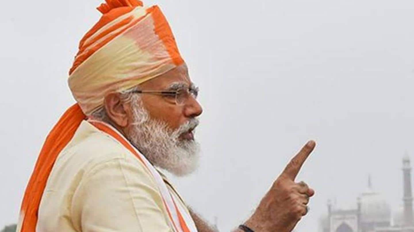 A substantial part of Modi's speech was about women empowerment A substantial part of Modi's speech was about women empowerment