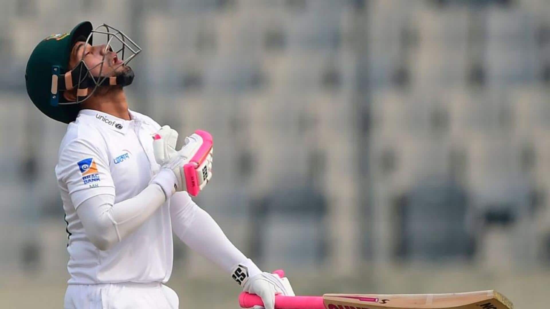 Mushfiqur Rahim clocks his fourth Test hundred vs SL: Stats Mushfiqur Rahim clocks his fourth Test hundred vs SL: Stats