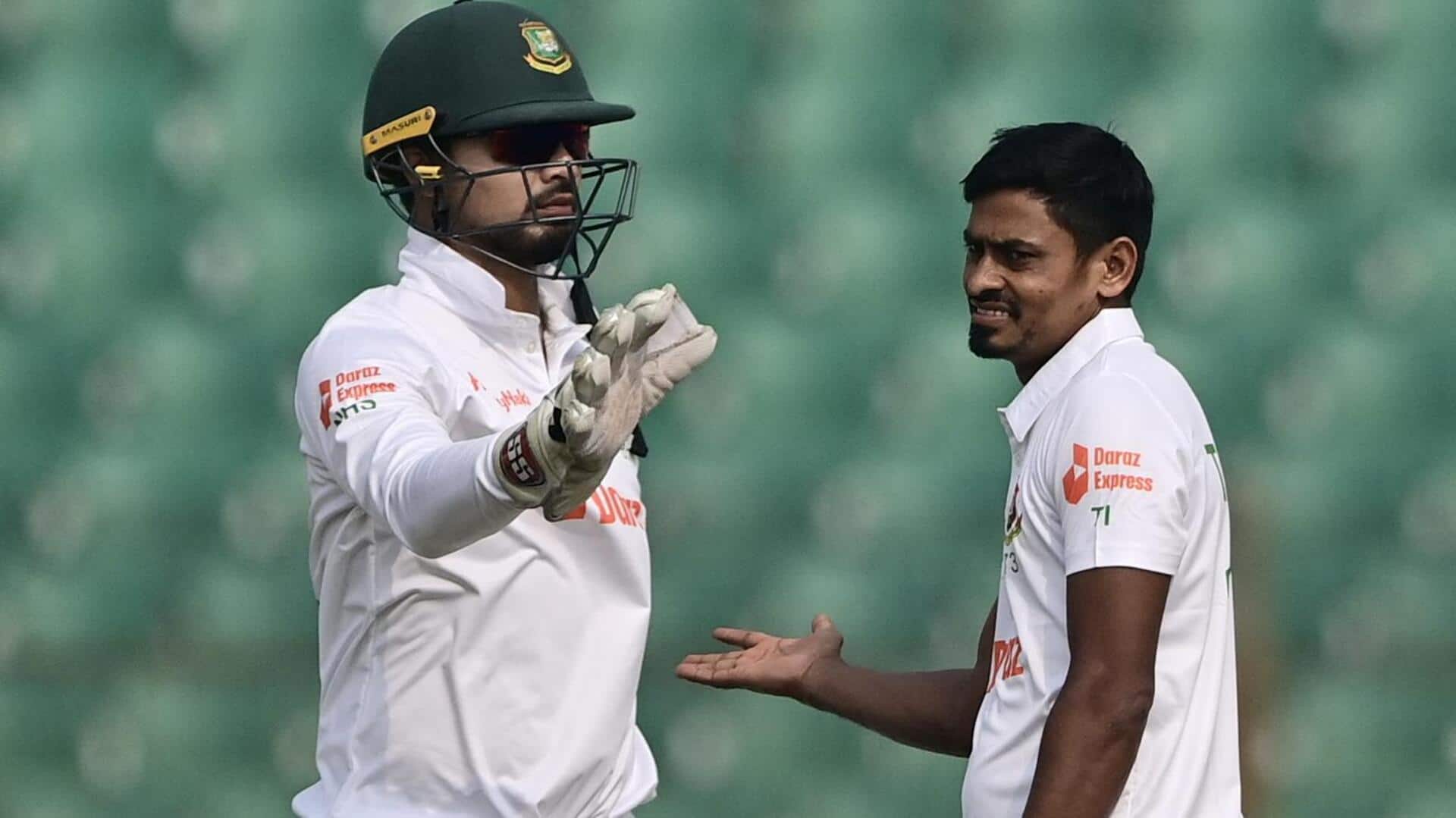 Taijul Islam scripts WTC history with fifer in Colombo Test Taijul Islam scripts WTC history with fifer in Colombo Test