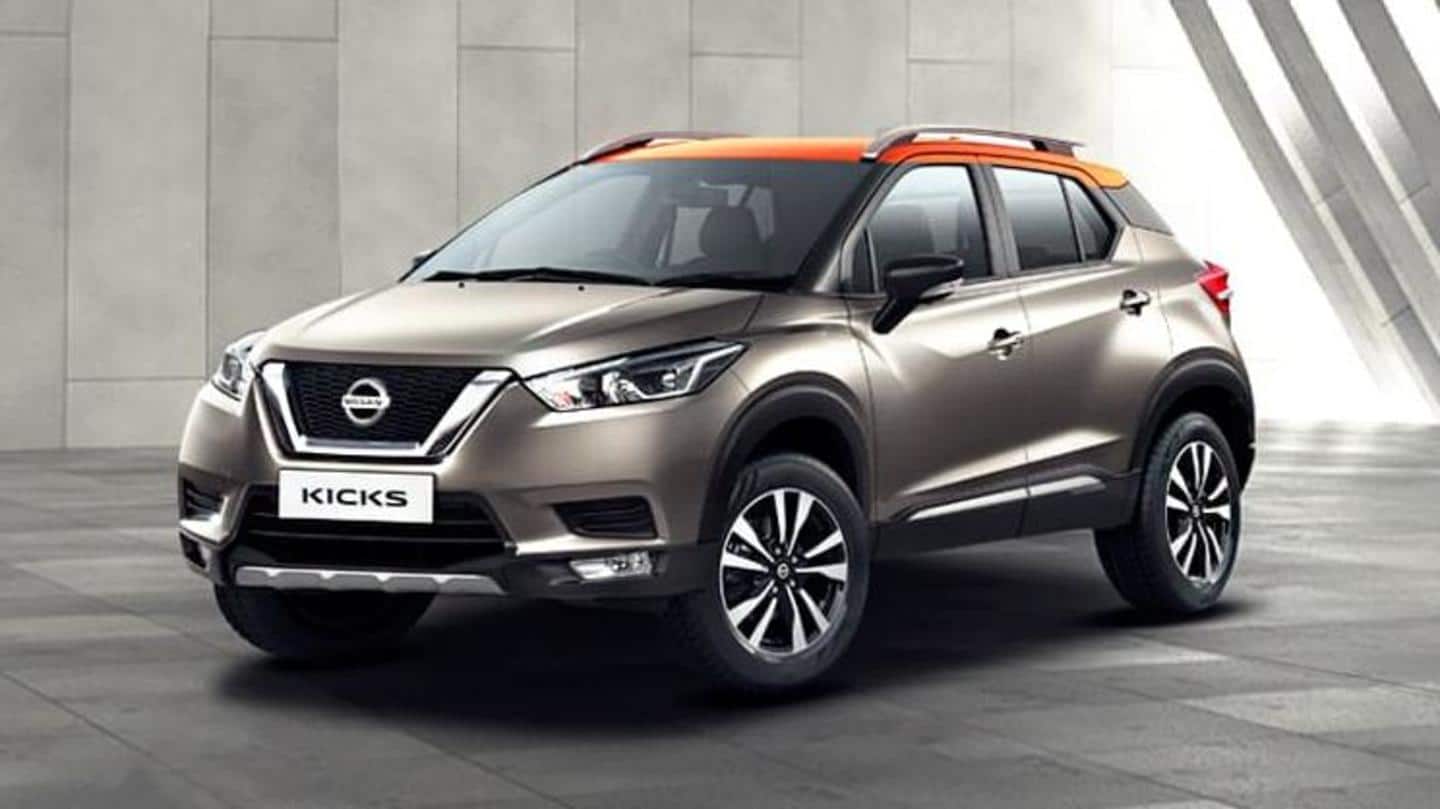 Nissan KICKS is available with benefits worth Rs. 85,000