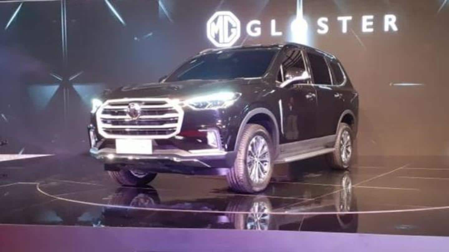 MG Motor India to launch Gloster SUV in early October