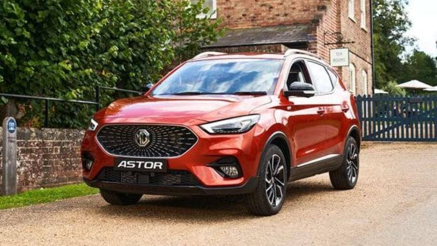 MG Astor could be launched in India on October 7
