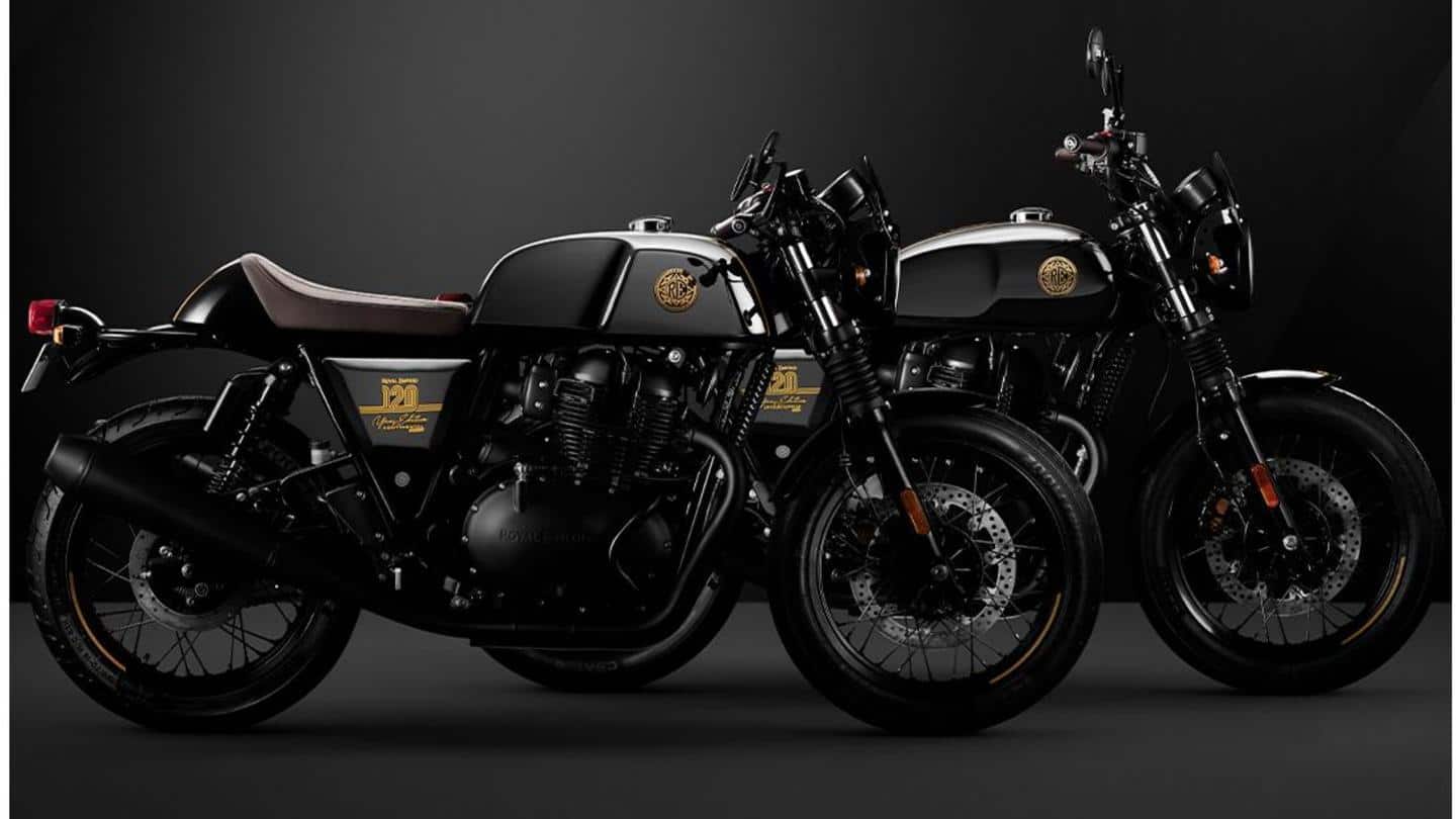 Royal Enfield 120th-Anniversary Edition 650cc models sold out in India