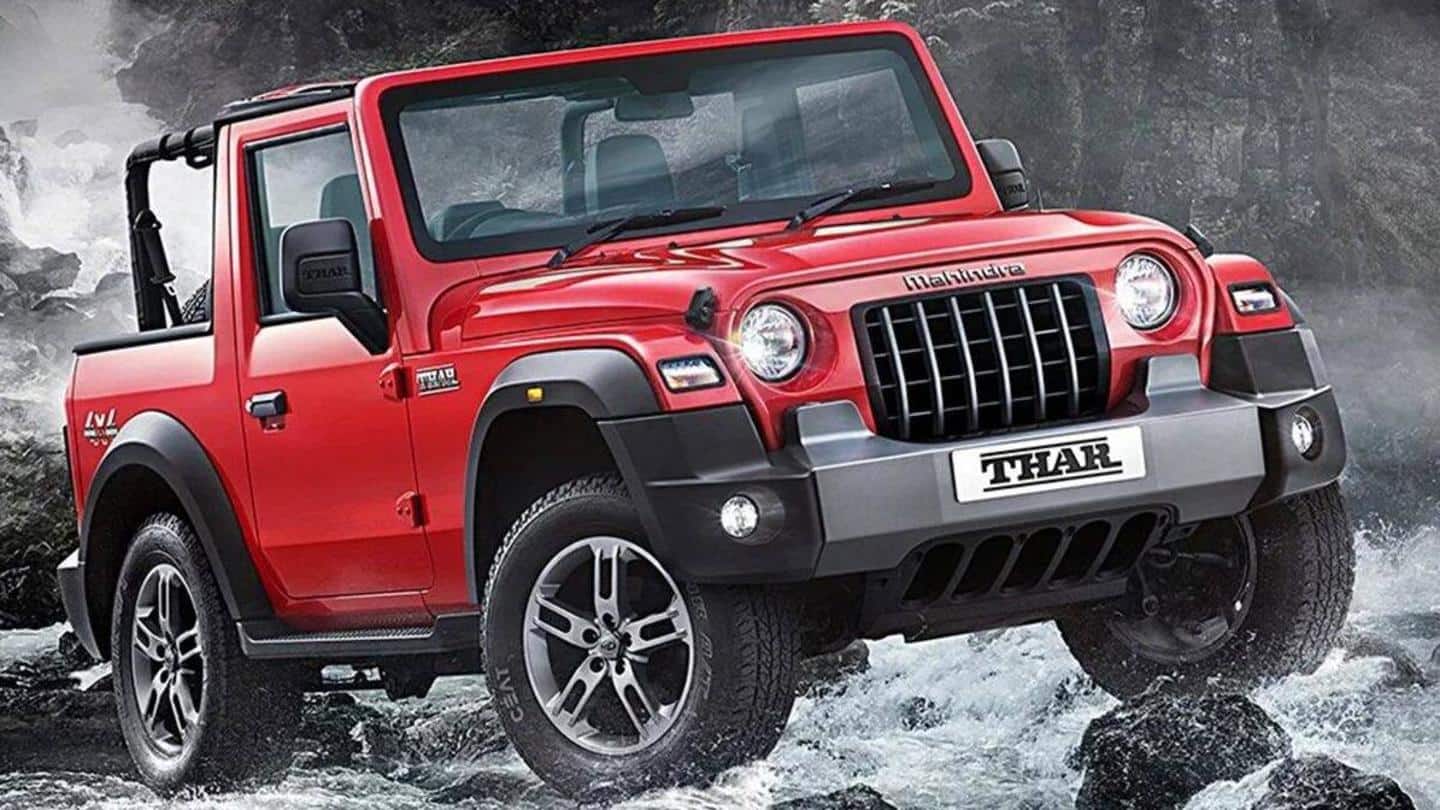 Mahindra Thar booked until May 2021, production to be increased